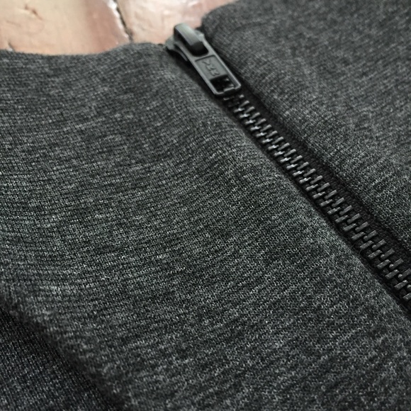 Charcoal Milly Mini Dress with Pockets - Picture 9 of 9